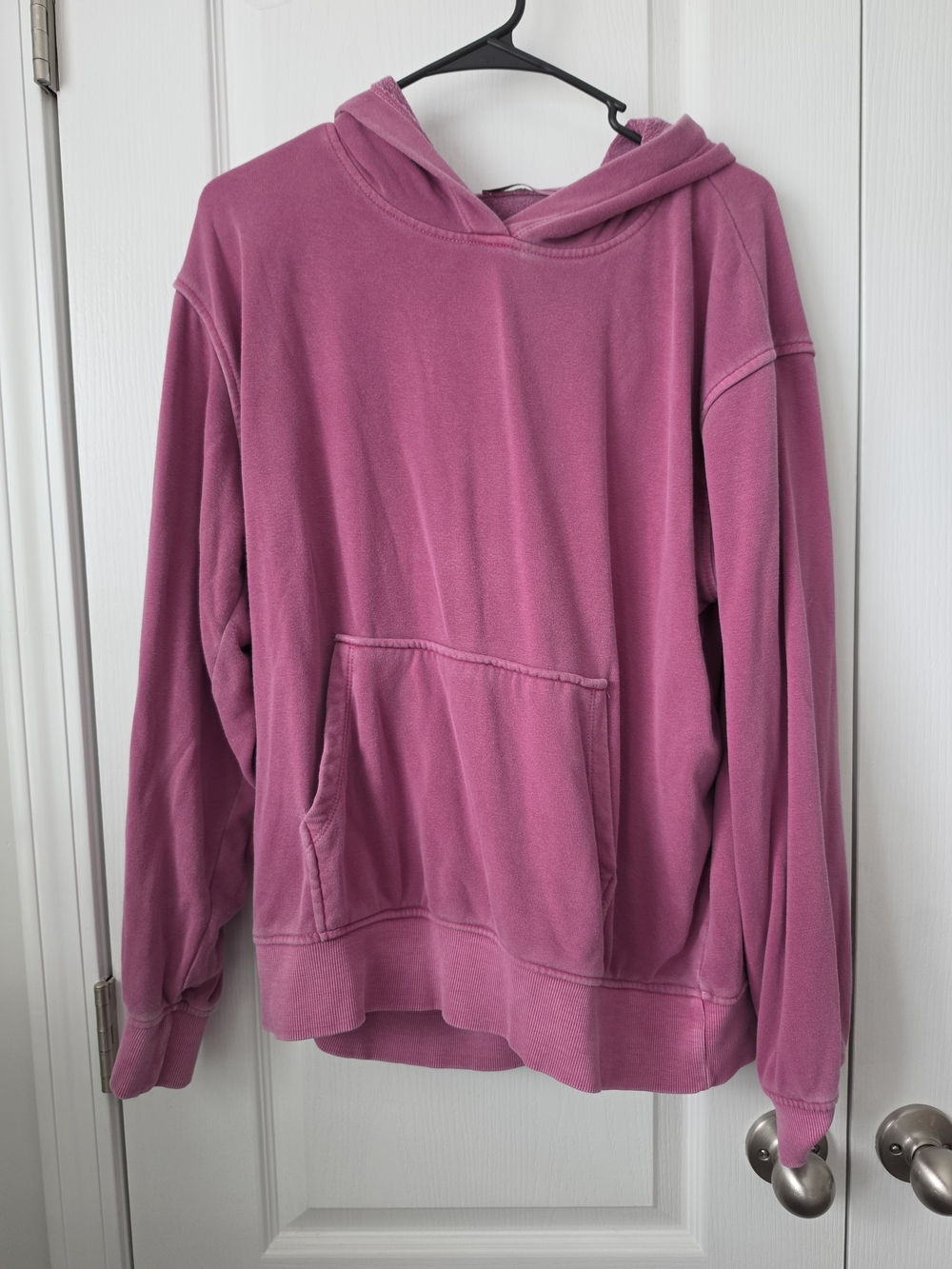 Zenana Outfitters Hooded Sweatshirt in Dusty Rose